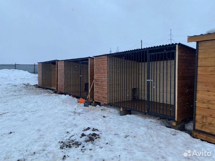 Вольер с зимником