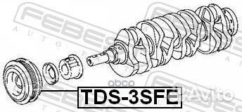 Шкив коленвала 3SFE (toyota carina E