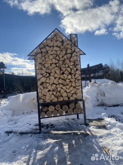 Дрова березовые колотые