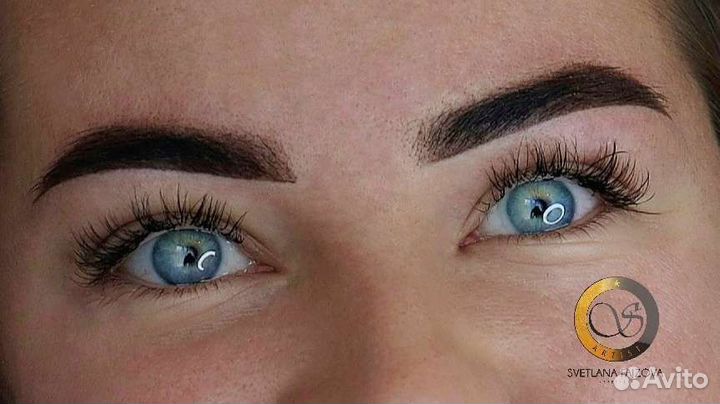 Перманентный макияж (татуаж) бровей, губ, век