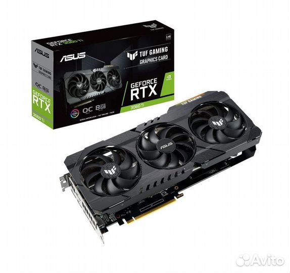 Видеокарта Asus TUF RTX 3060 Ti V2 OC