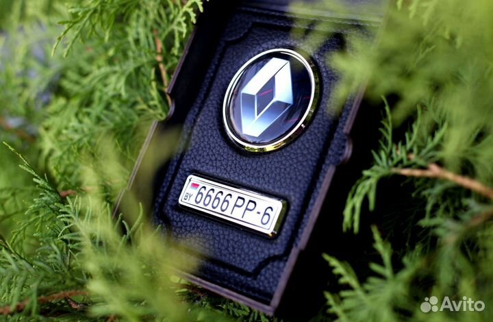 Обложка для автодокументов с номером