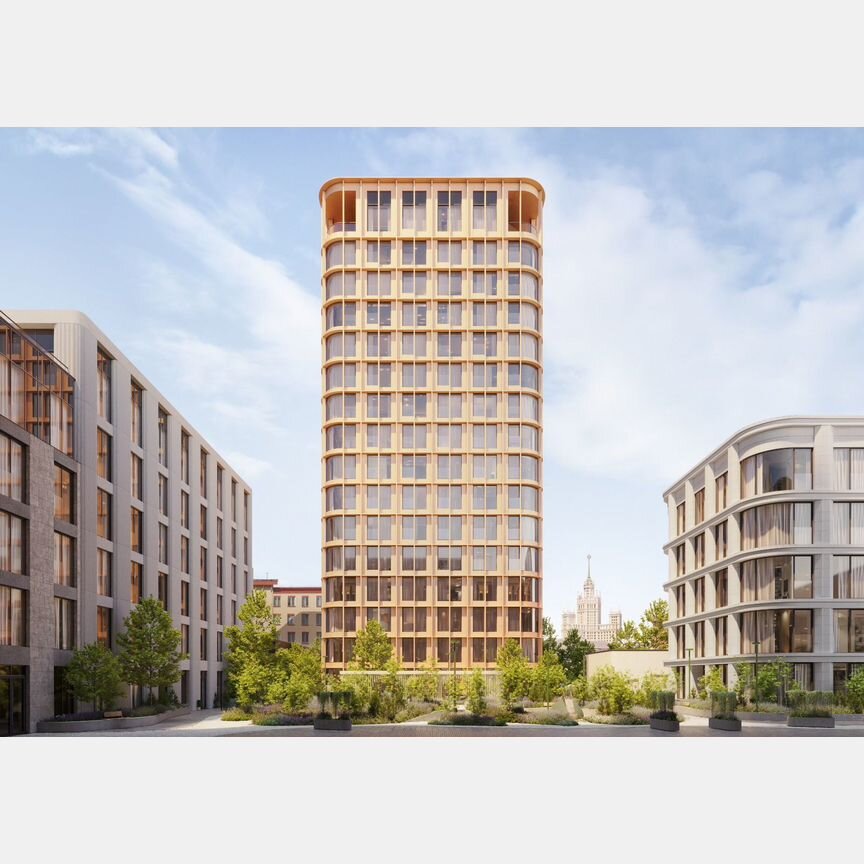 1-к. квартира, 72,6 м², 2/6 эт.