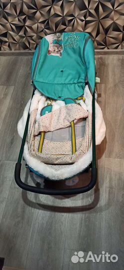 Детские санки коляска