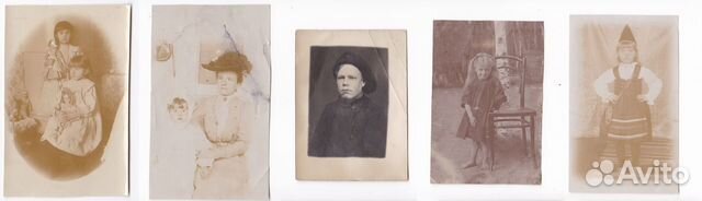 Фото Дети, куклы, национальные костюмы 1900-е