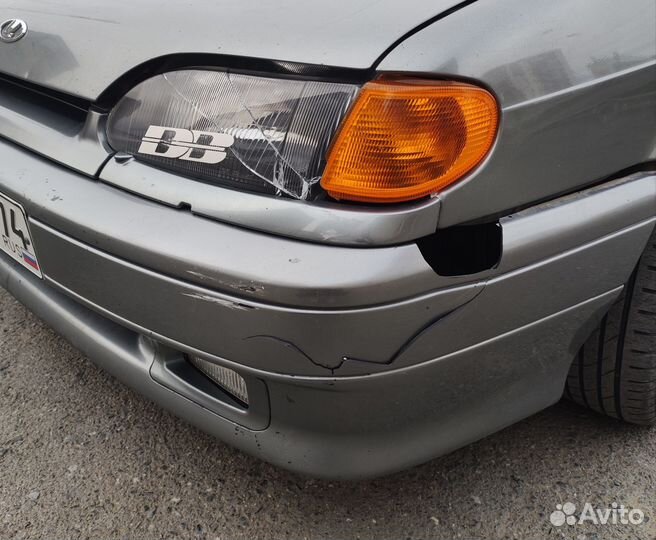 Бампер передний ваз 2114