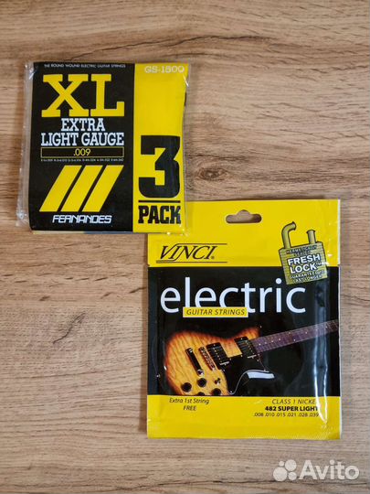 Струны для акустической, электро и бас гитары