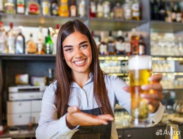 Продавец в магазин разливного пива