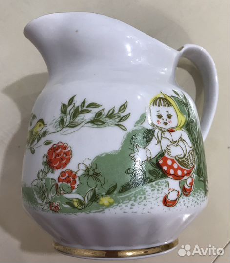 Кувшин молочник детский рисунок