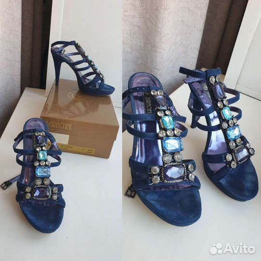 Босоножки вечерние 37-38 р-ры