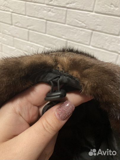 Шапка норковая