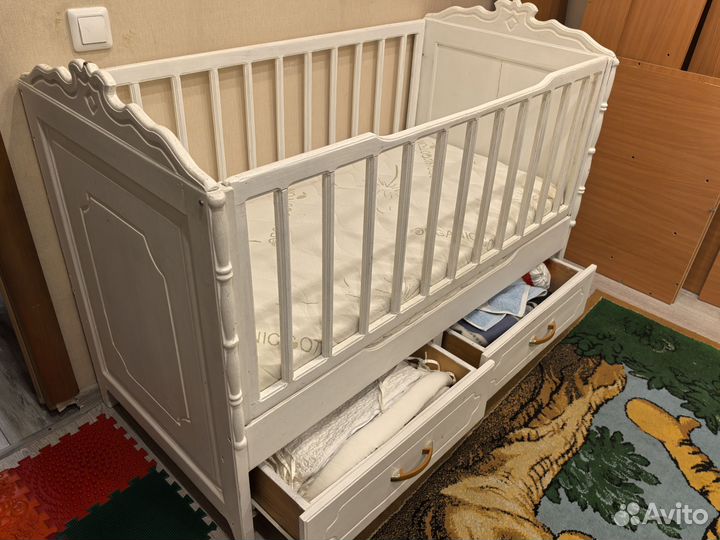 Детская кроватка ручная работа
