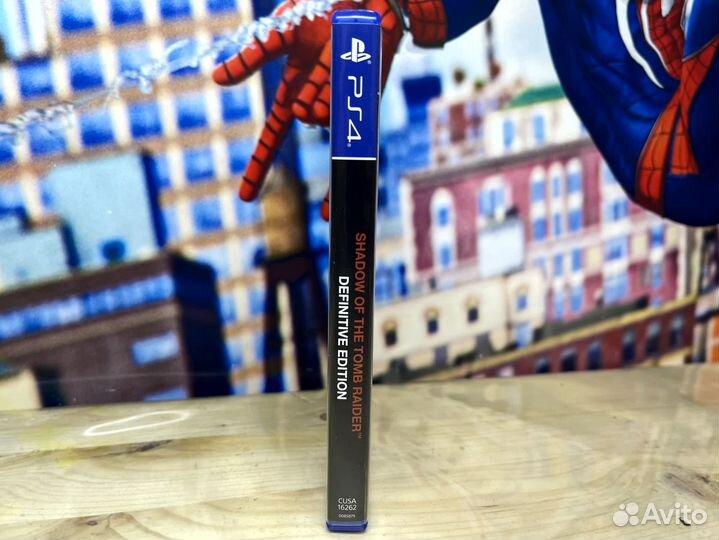 Игра PS4 Shadow of the Tomb Rider Definitive диск