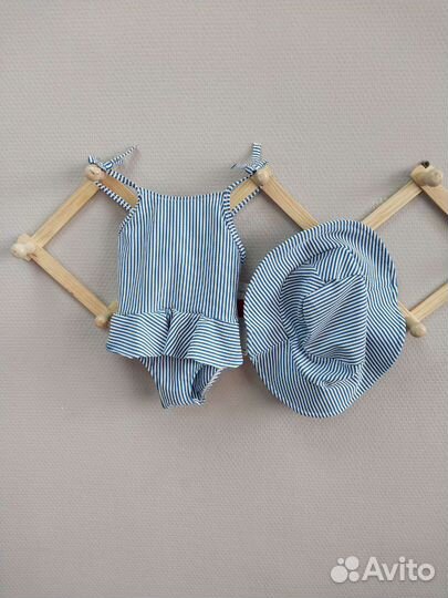 Комплект купальник + панама для девочкиС&А