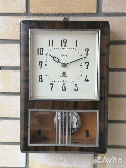 Часы интерьерные очз Янтарь 1960-е