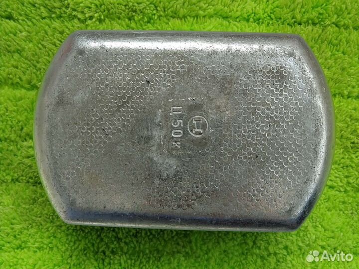 Мыльница алюминиевая СССР