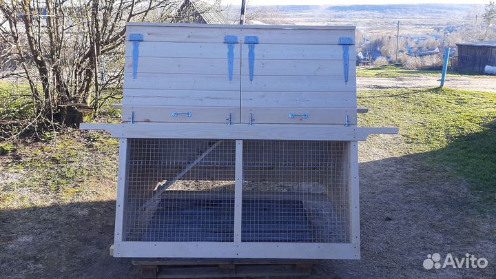 Мобильный летний домик для кур
