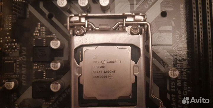 Комплект intel i5 8500 + gigabyte z370 LGA1151 v2