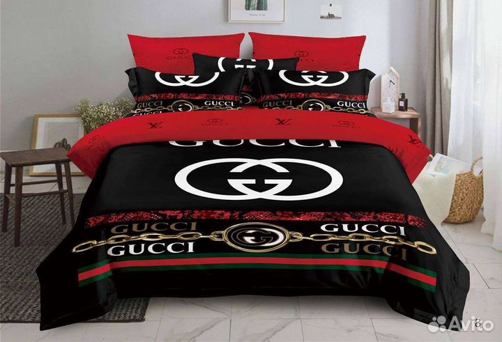 Белье постельное брендовое подарочное Dior