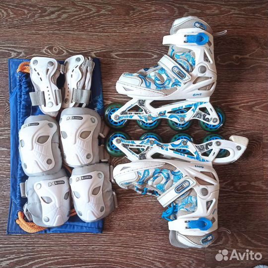 Ролики раздвижные и защита р.31-36