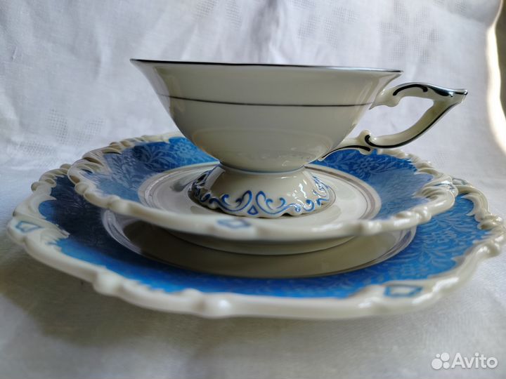 Чайное трио фарфор Seltmann Weiden Германия