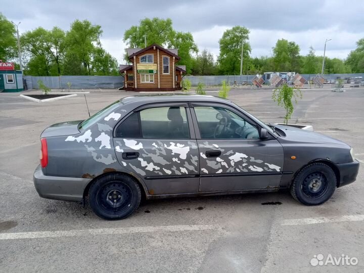 Hyundai Accent 1.5 МТ, 2002, 400 000 км