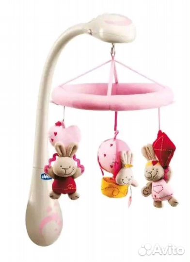 Chicco музыкальная мобиль - карусель