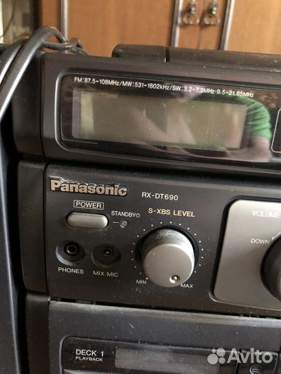 Магнитола Panasonic rx dt 690