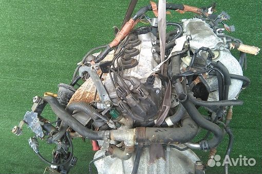 Двигатель в сборе двс toyota mark II SX90 4S-FE 19