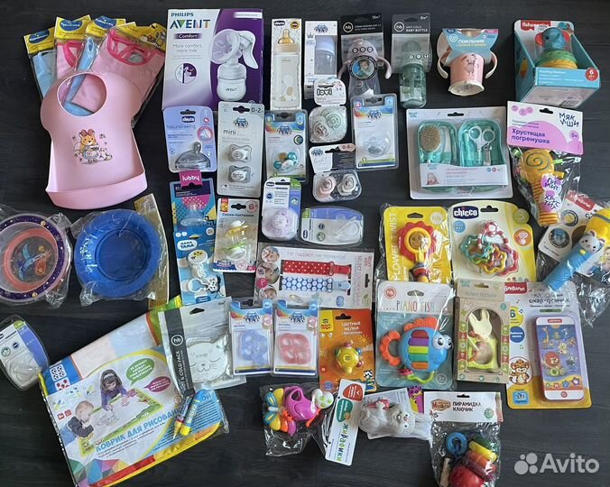 Молокоотсос Avent соски грелка Chicco happy baby