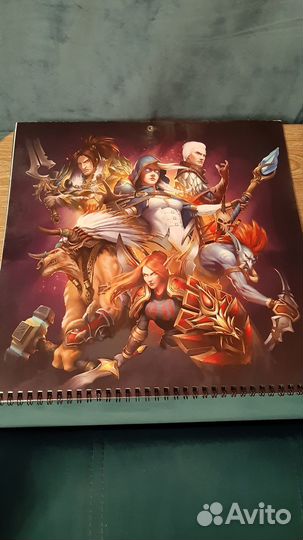World of warcraft Атласы, календари и книги