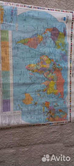 Карта государства мира и РФ