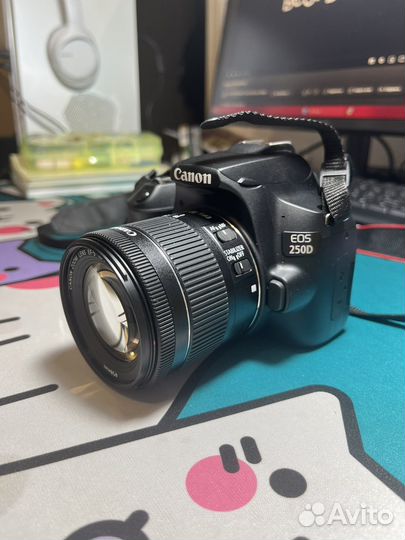 Зеркальный фотоаппарат Canon EOS 250d