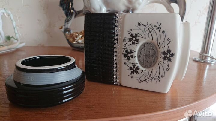 Керамическая емкость для сыпучих продуктов