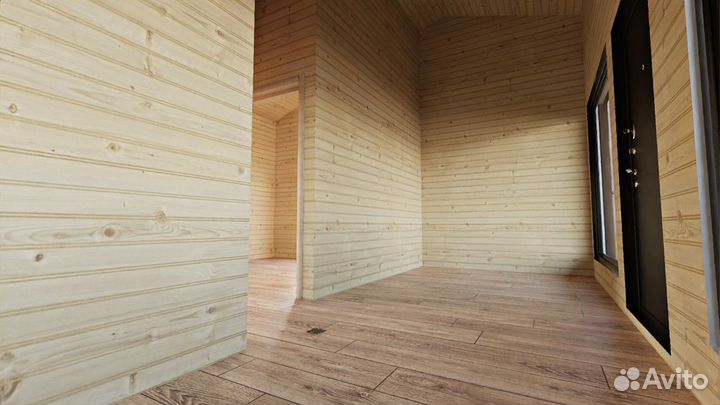 Каркасный Дачный домик 6х8