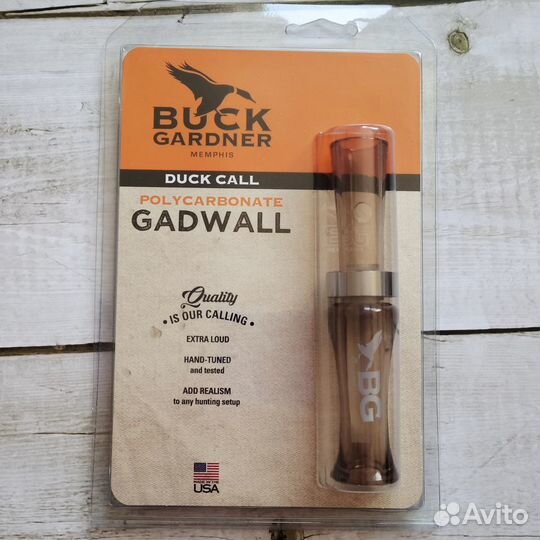 Манок духовой на серую утку Buck Gardner Gadwall