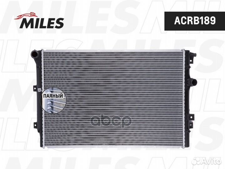 Радиатор (паяный) VW tiguan/sharan 1.4-2.0/2.0TD