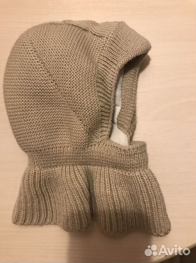 Шапка шлем зимняя детская Журавлик