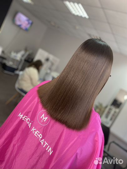 Кератиновое выпрямление/ботокс волос