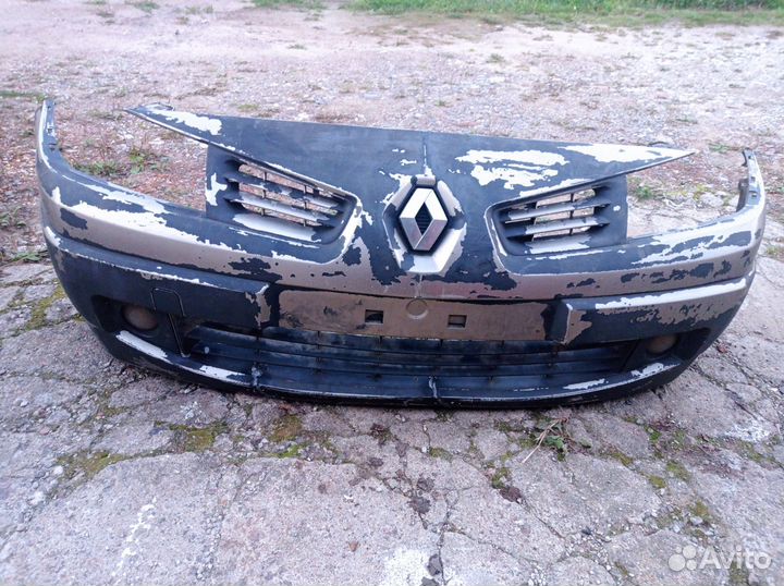 Бампер передний renault megane 2 рестайлинг