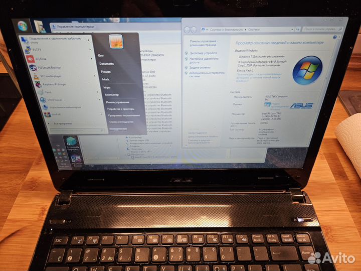 Ноутбук Asus U41SV, 14