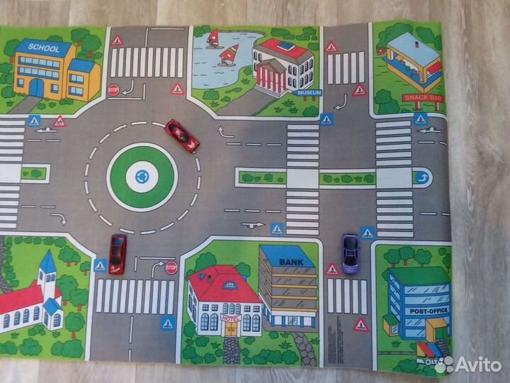 Коврик Автодорога. Машинки