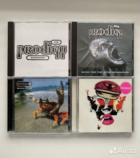 The Prodigy - 4 CD + DVD (1992- 2005)