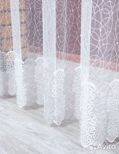 Тюль Паутинка новая