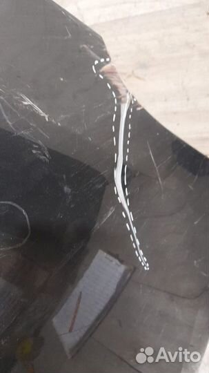 Бампер задний под парктроники Toyota Land Cruiser