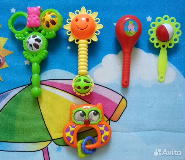 Погремушка Подвес в кроватку, в коляску, на коврик