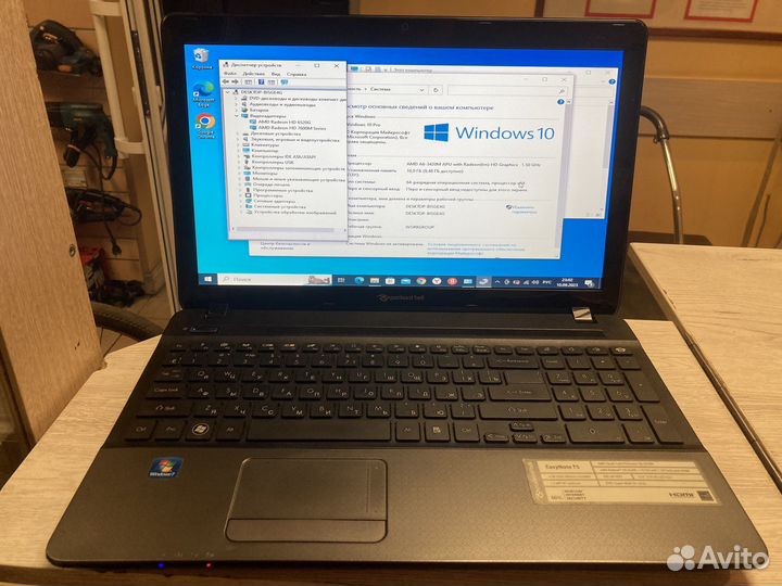 Ноутбук Packard bell