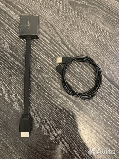 Переходник с hdmi на VGA от компании ugreen