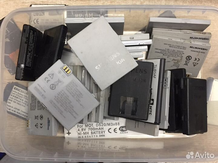 Аккумулятор старые модели