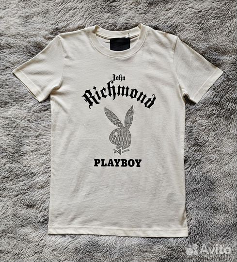 Футболка Коллаб John Richmond X Playboy оригинал